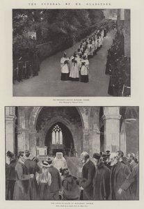 O funeral do senhor Gladstone